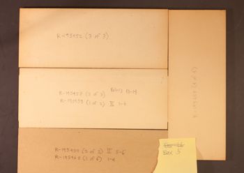 Media type: image;   Herpetology R-195452 documents cataloged_item R-195453 documents cataloged_item R-195457 documents cataloged_item R-195459 documents cataloged_item R-195460 Description: Digital photo of Bellairs box to document exterior text;